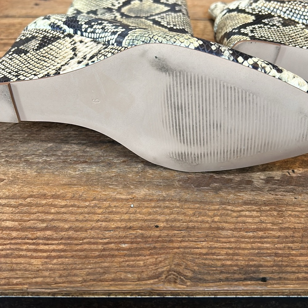 Matisse Kaia Snakeskin Pattern Wedge Boot - image 5